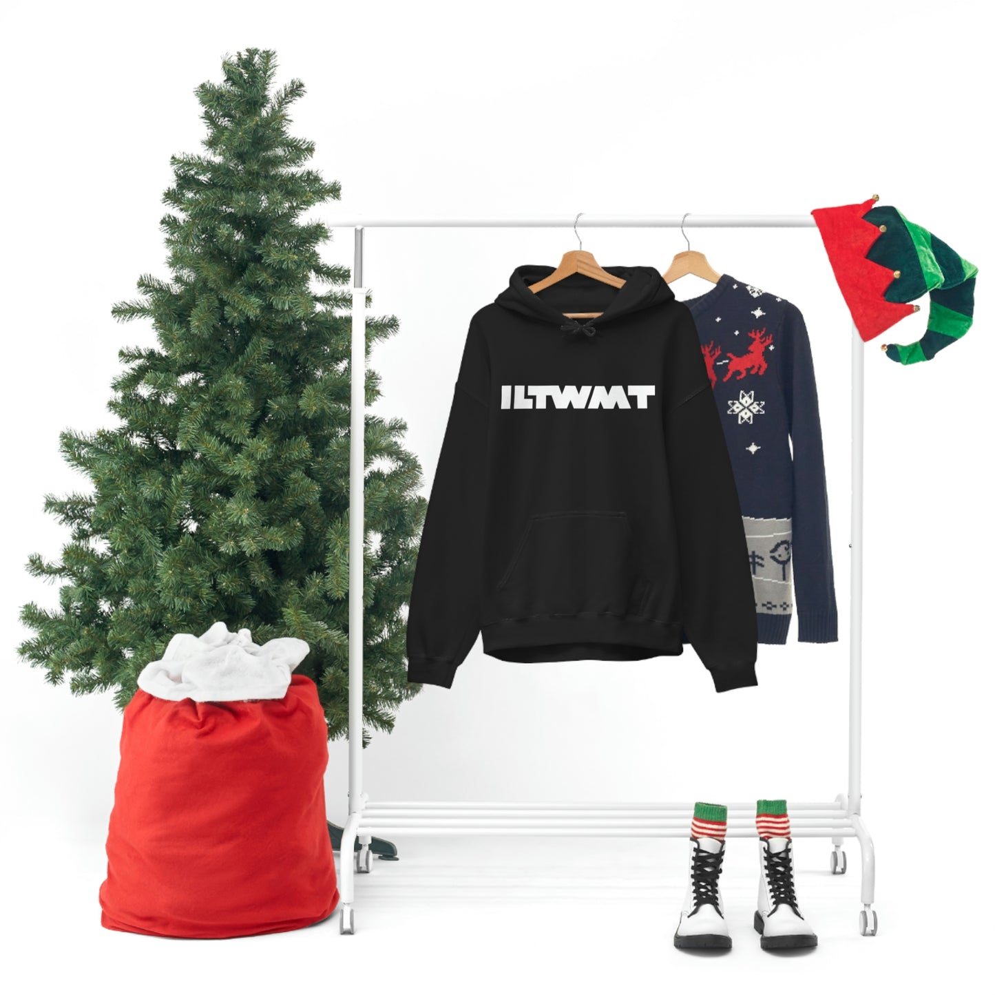 Classic ILTWMT Black Hoodie (Unisex)