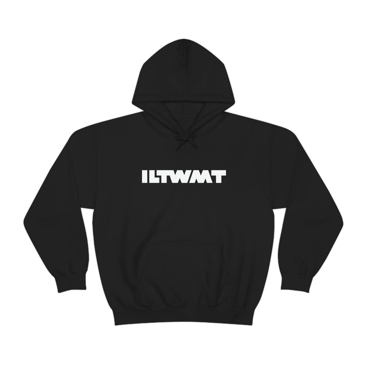 Classic I Like to Waste My Time Black Hoodie (Unisex)