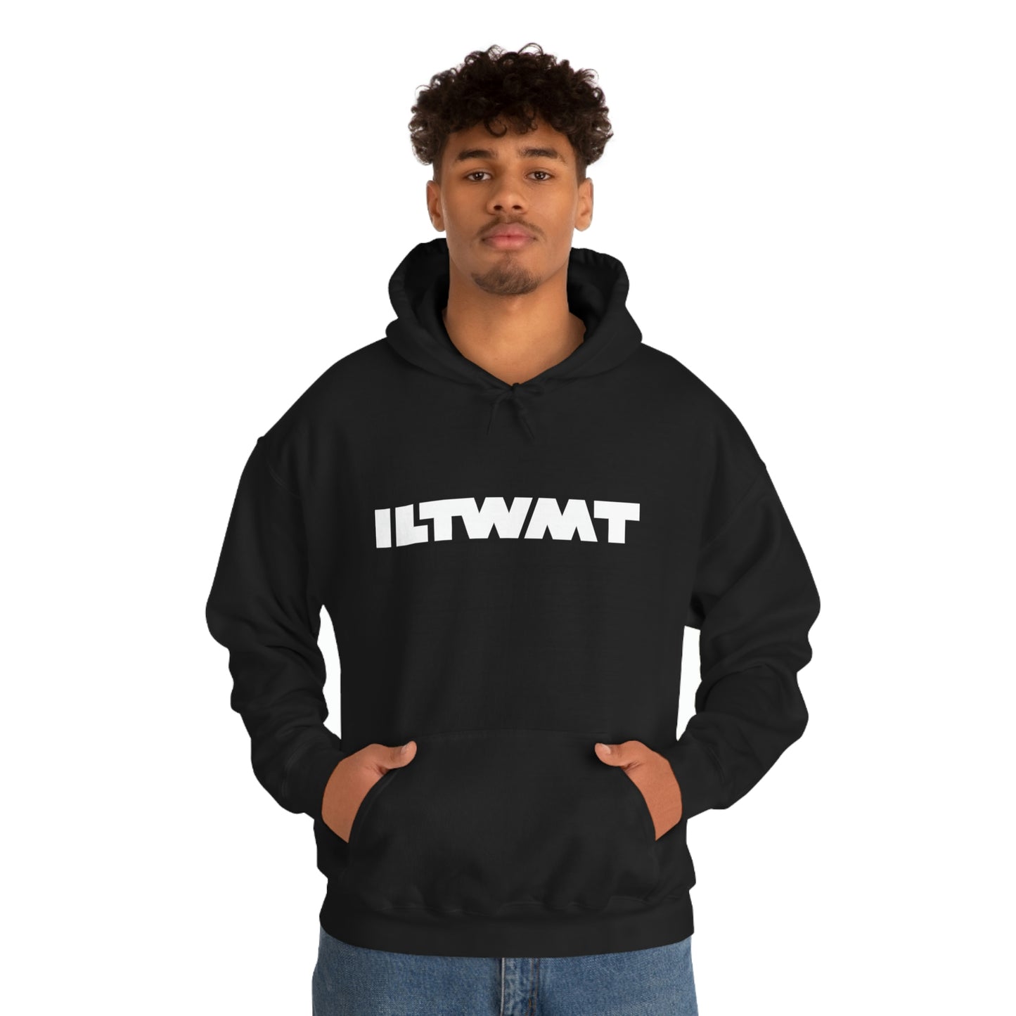 Classic I Like to Waste My Time Black Hoodie (Unisex)