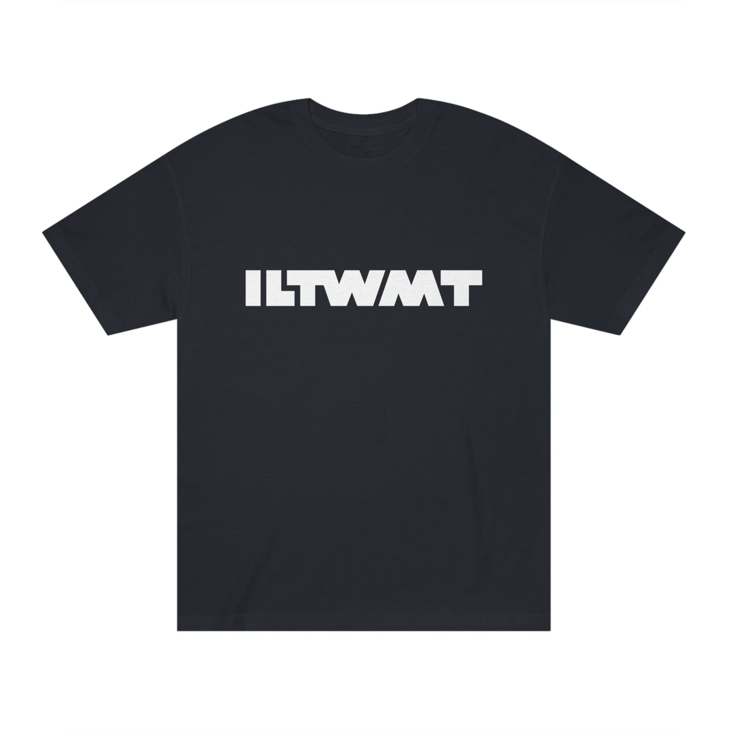 Classic I Like to Waste My Time Black T-shirt