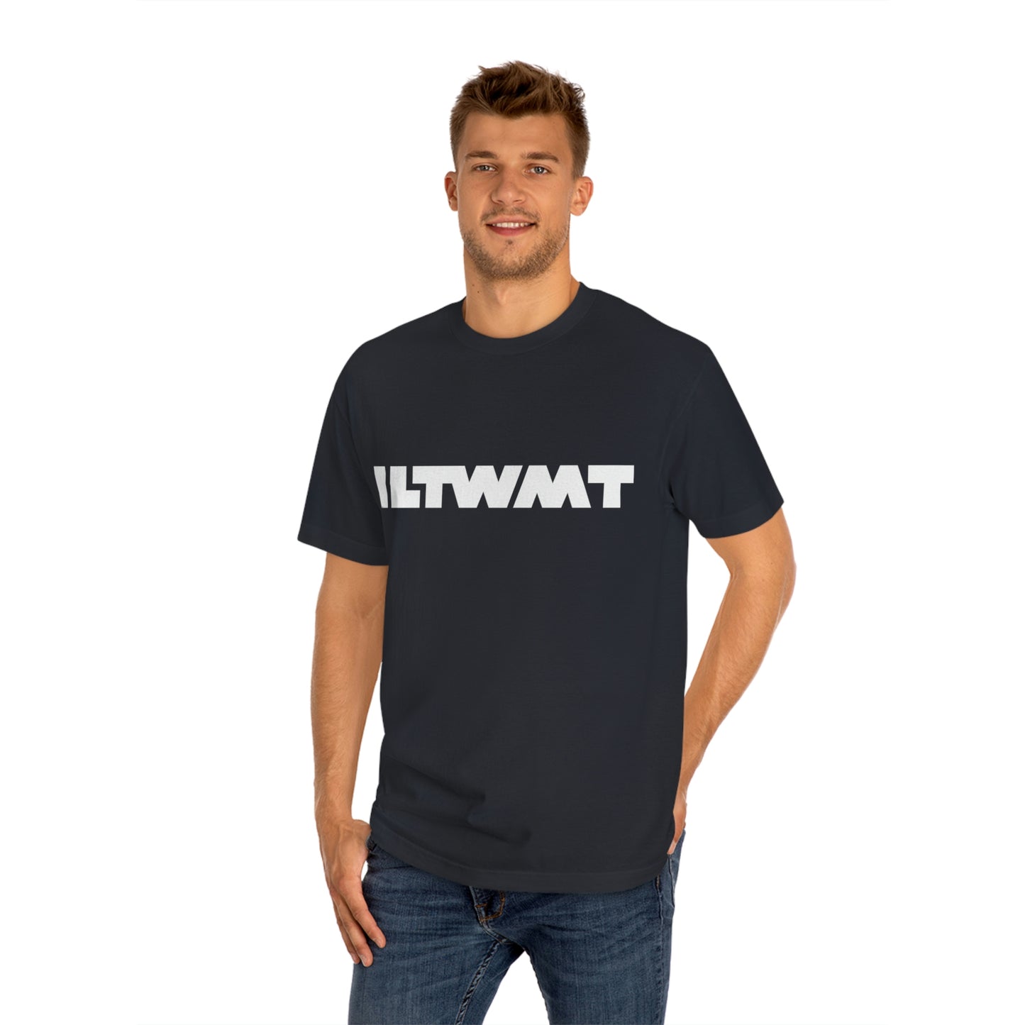 Classic I Like to Waste My Time Black T-shirt