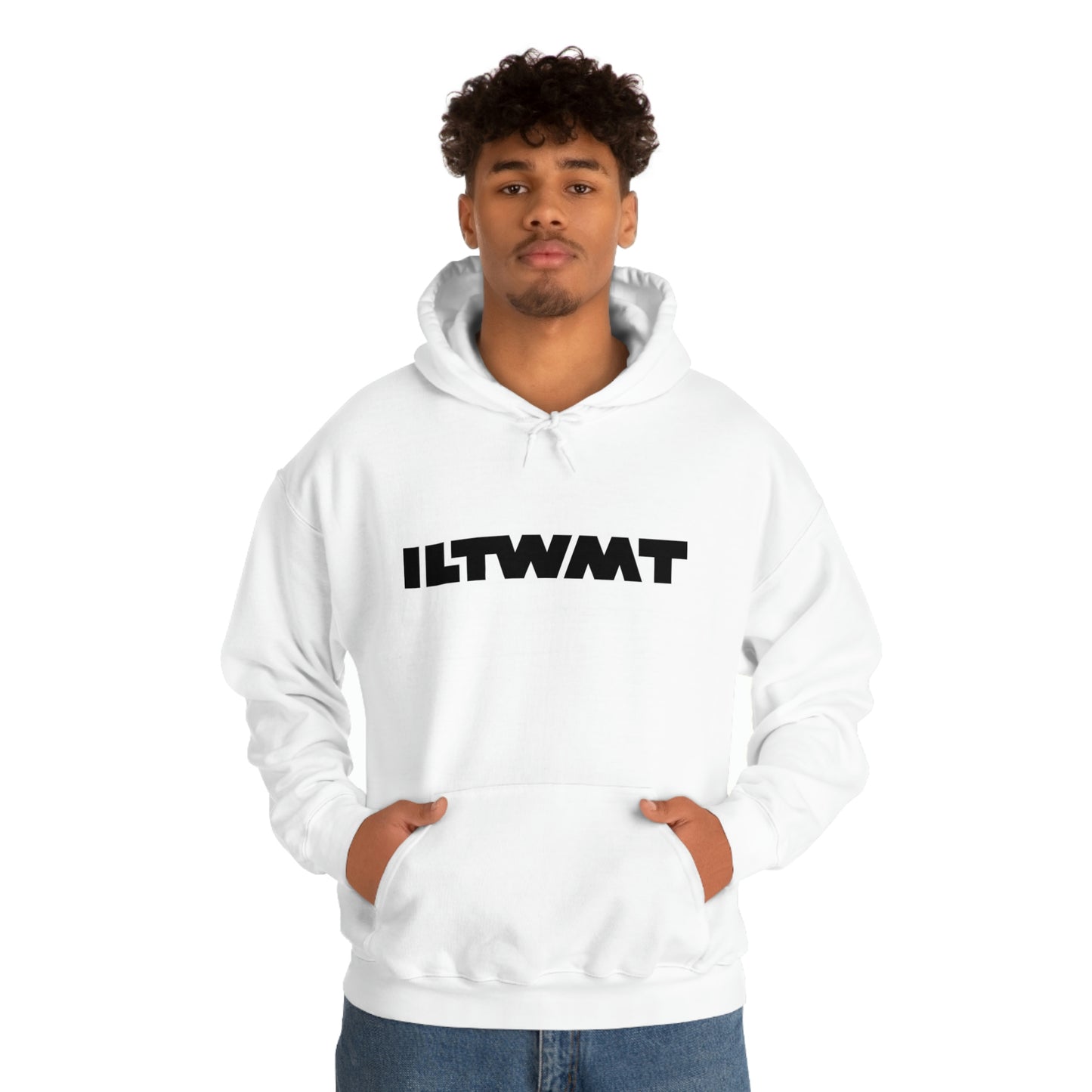 Classic I Like to Waste My Time White Hoodie (Unisex)