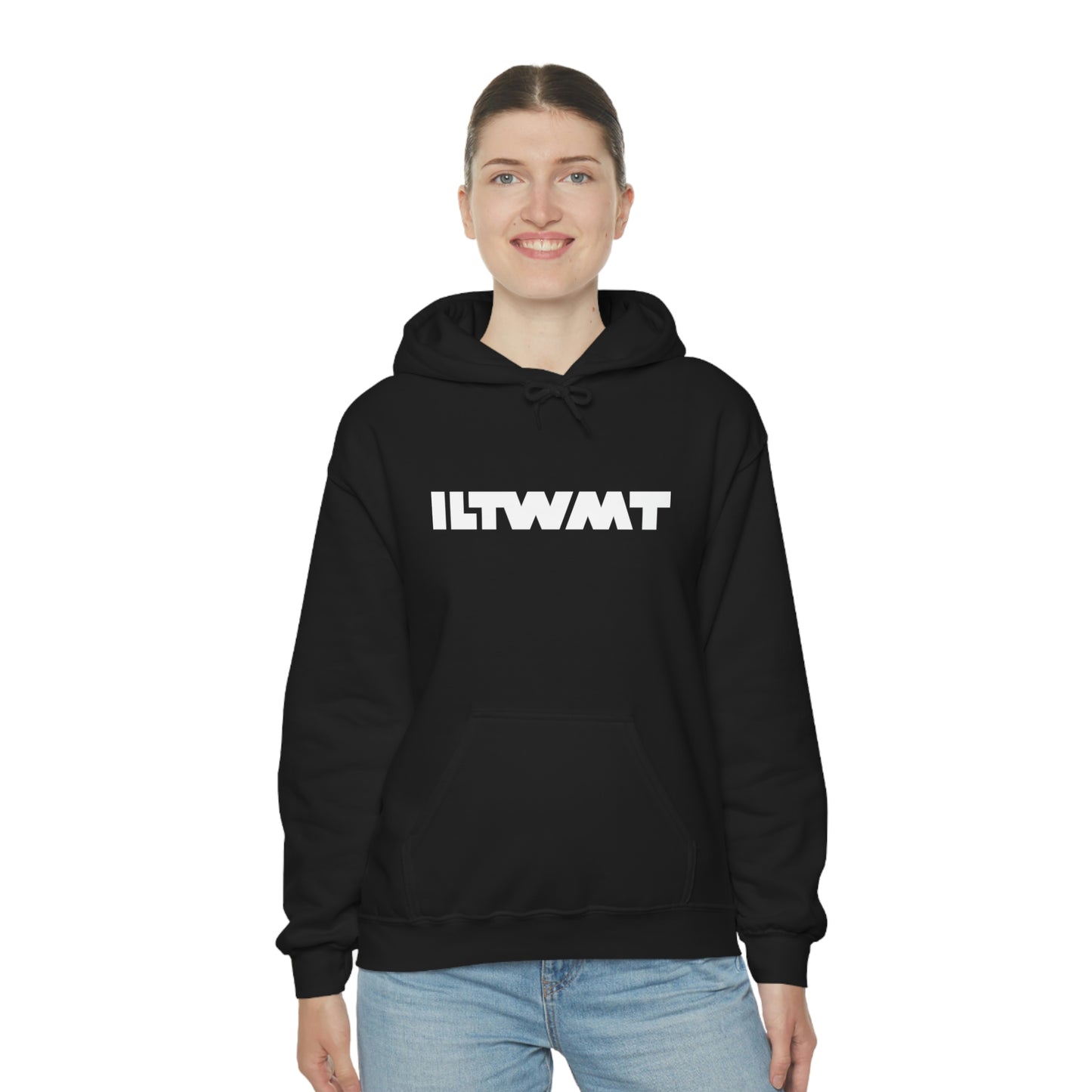 Classic I Like to Waste My Time Black Hoodie (Unisex)