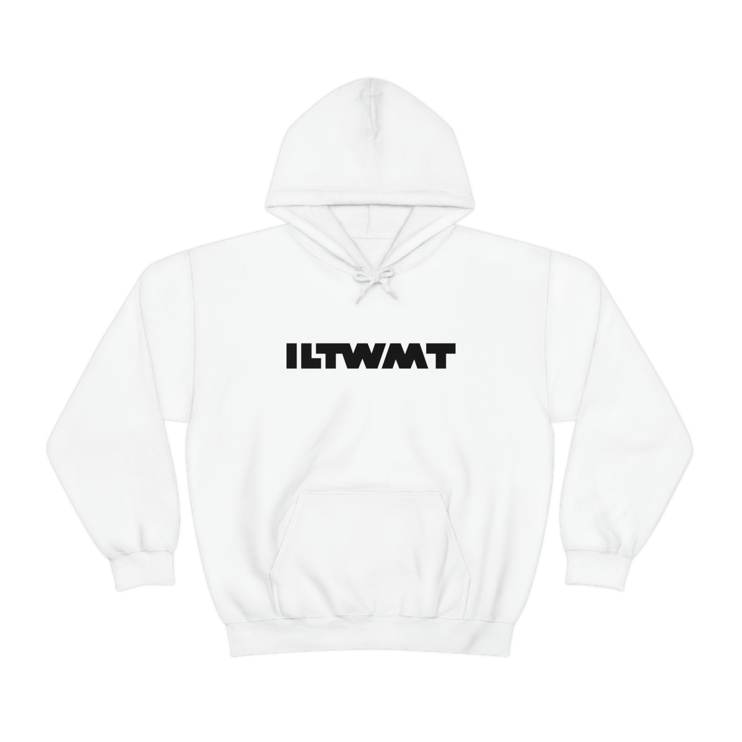 Classic I Like to Waste My Time White Hoodie (Unisex)